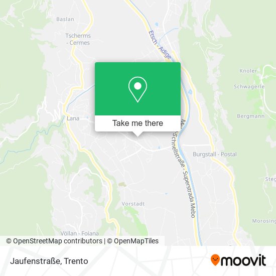 Jaufenstraße map