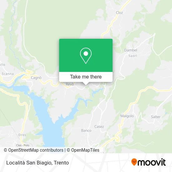 Località San Biagio map