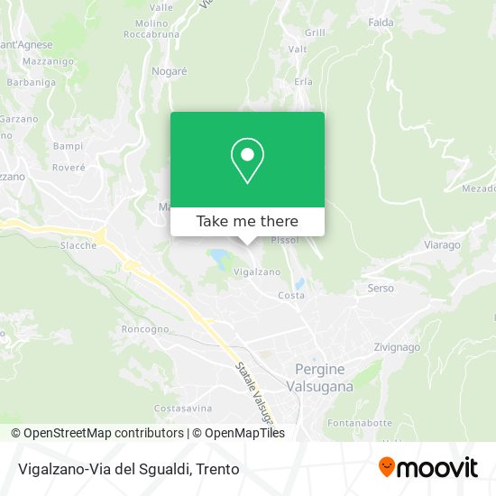 Vigalzano-Via del Sgualdi map