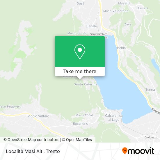 Località Masi Alti map