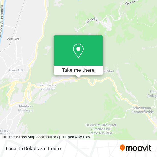 Località Doladizza map