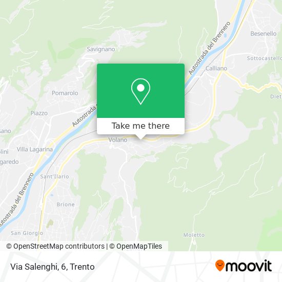 Via Salenghi, 6 map