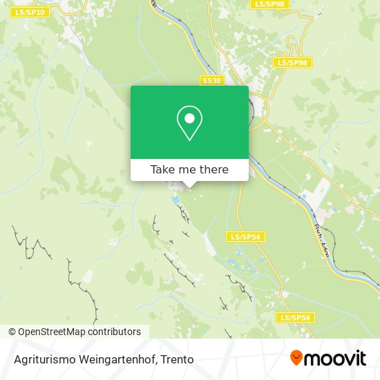 Agriturismo Weingartenhof map