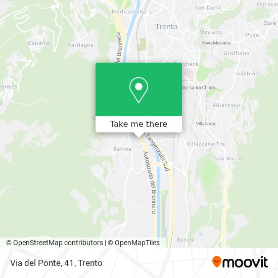 Via del Ponte, 41 map