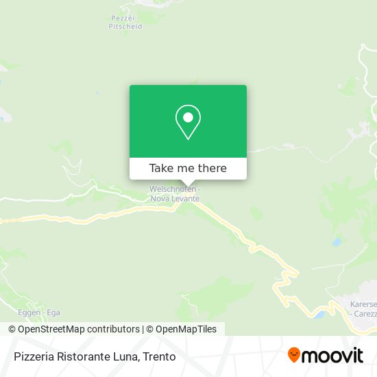 Pizzeria Ristorante Luna map