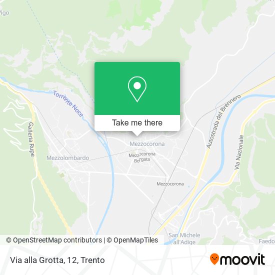 Via alla Grotta, 12 map