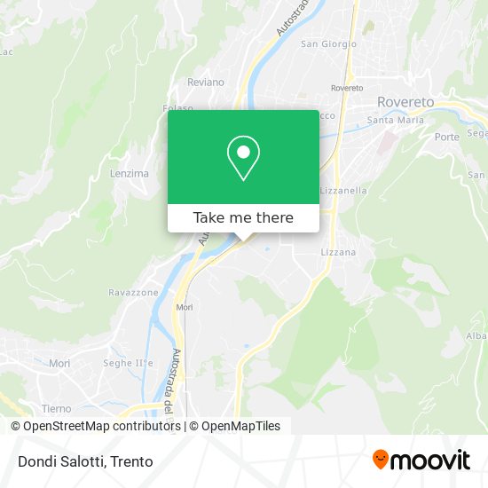 Dondi Salotti map