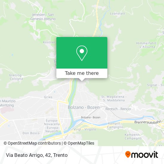 Via Beato Arrigo, 42 map