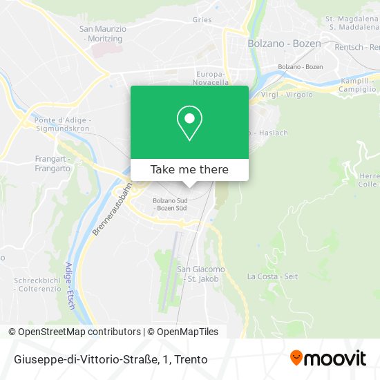Giuseppe-di-Vittorio-Straße, 1 map