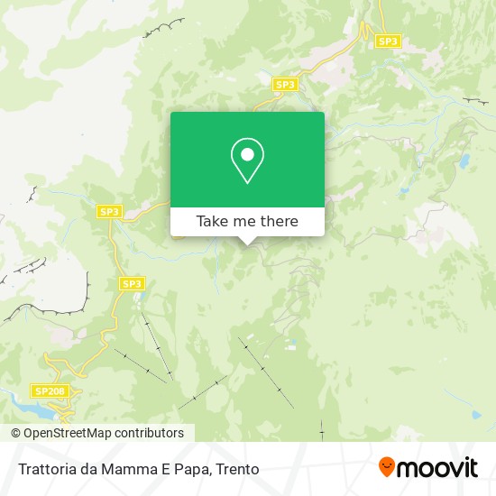 Trattoria da Mamma E Papa map