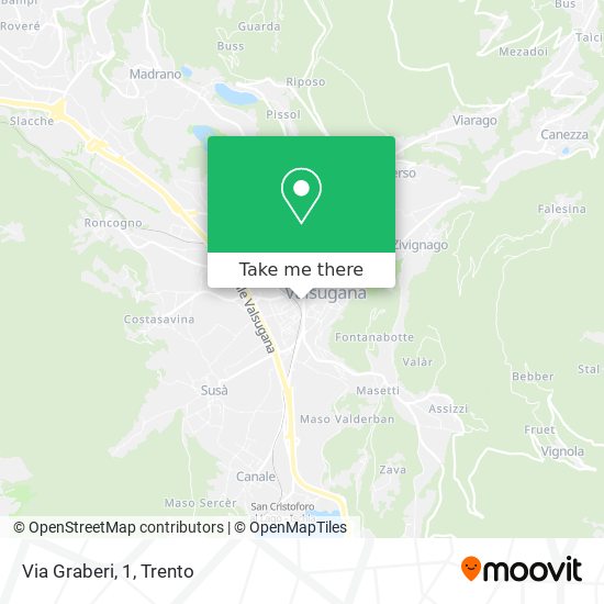 Via Graberi, 1 map