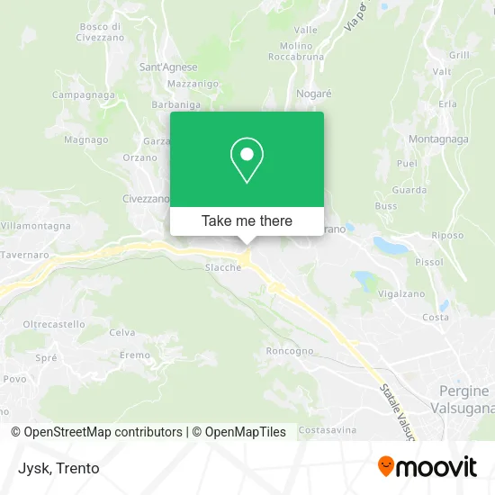 Jysk map