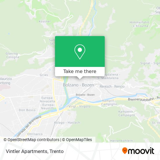 Vintler Apartments map
