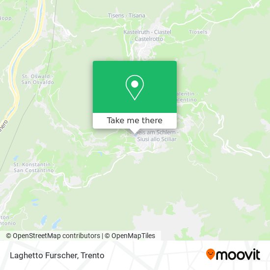 Laghetto Furscher map