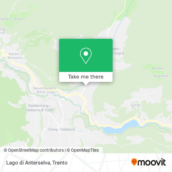 Lago di Anterselva map