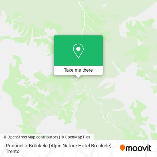 Ponticello-Brückele (Alpin Nature Hotel Bruckele) map