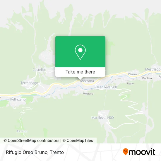 Bruno Bear Refuge map