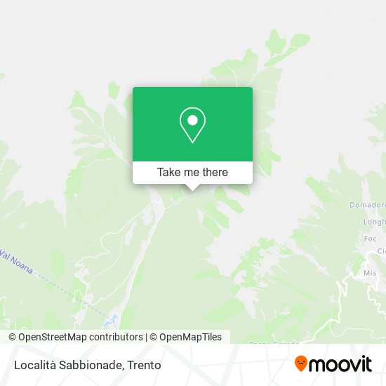 Località Sabbionade map