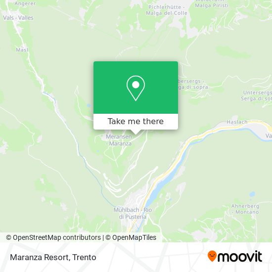 Maranza Resort map
