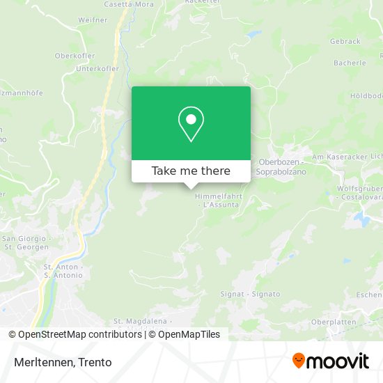 Merltennen map