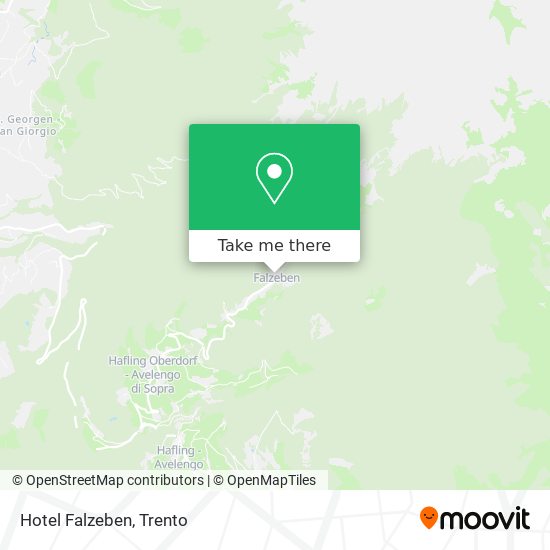 Hotel Falzeben map