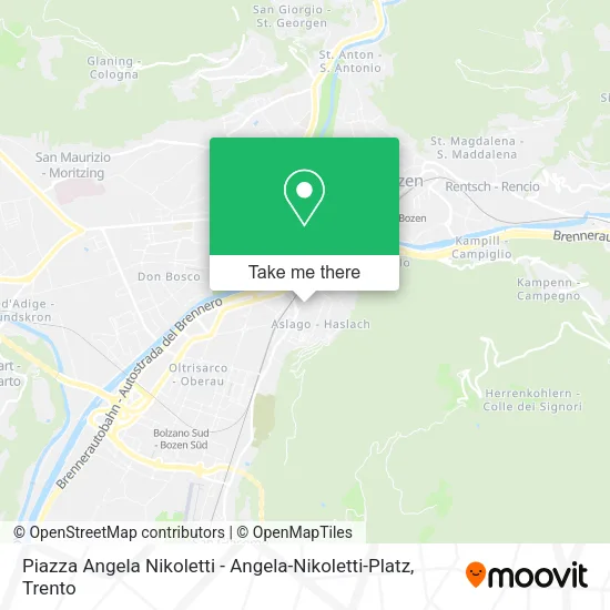 Piazza Angela Nikoletti - Angela-Nikoletti-Platz map