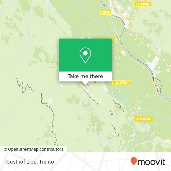 Gasthof Lipp map