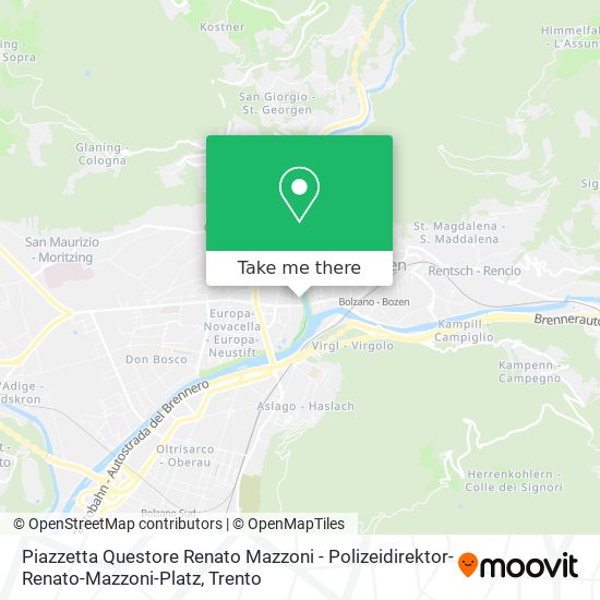 Piazzetta Questore Renato Mazzoni - Polizeidirektor-Renato-Mazzoni-Platz map