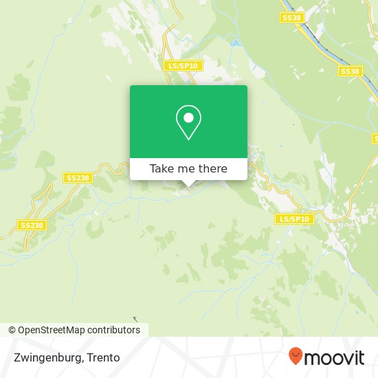 Zwingenburg map