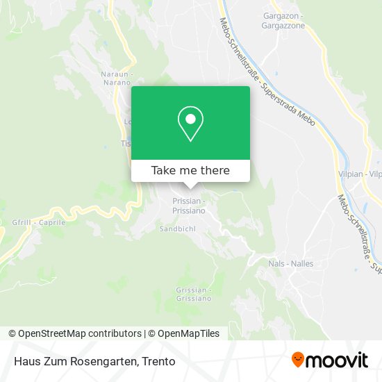 Haus Zum Rosengarten map