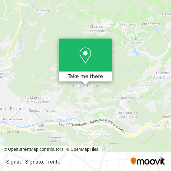 Signat - Signato map