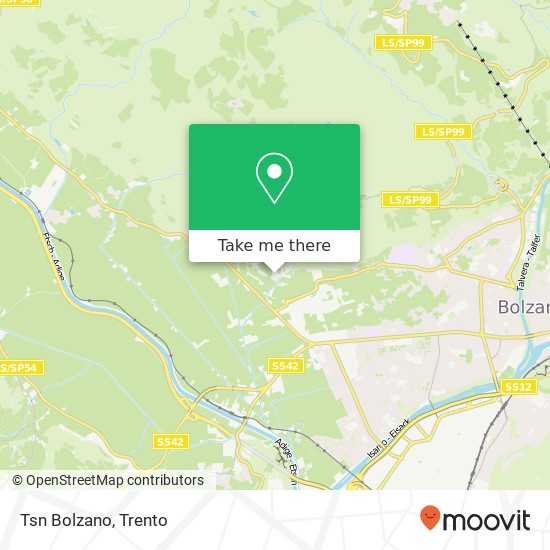 Tsn Bolzano map