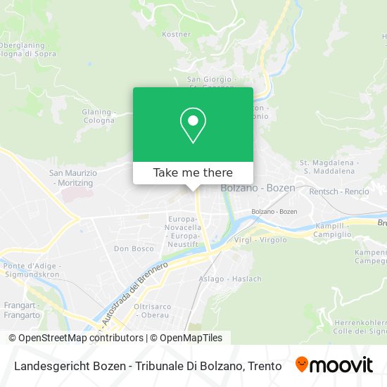 Landesgericht Bozen - Tribunale Di Bolzano map