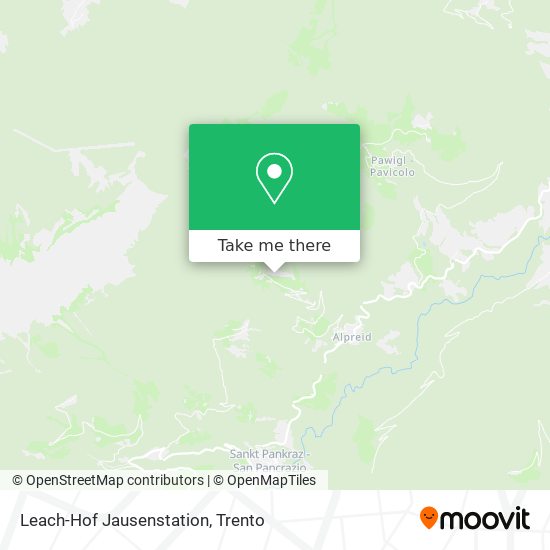 Leach-Hof Jausenstation map