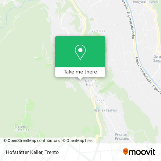 Hofstätter Keller map