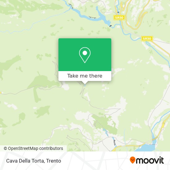 Cava Della Torta map