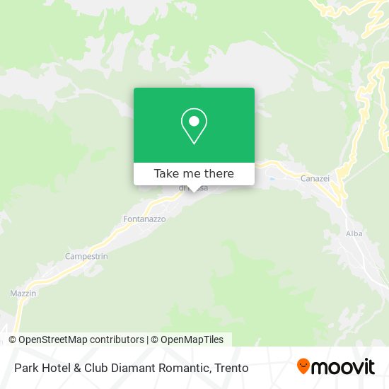 Park Hotel & Club Diamant Romantic map