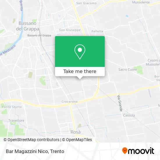 Bar Magazzini Nico map