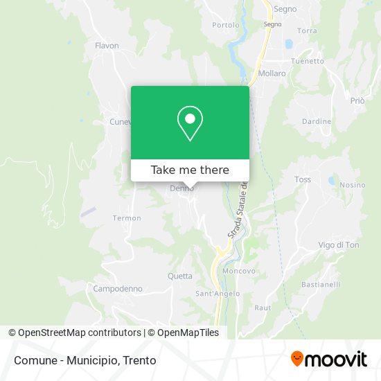 Comune - Municipio map