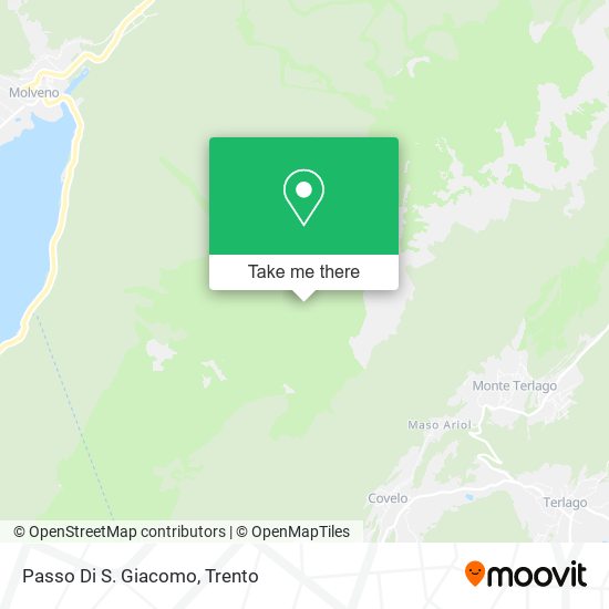 Passo Di S. Giacomo map