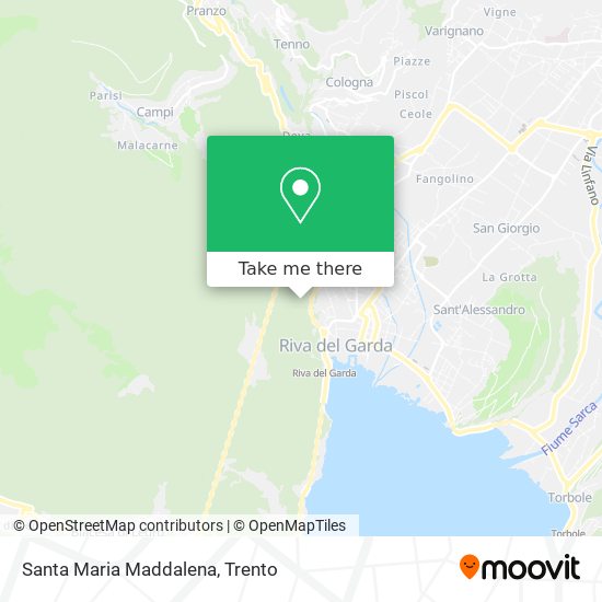 Santa Maria Maddalena map