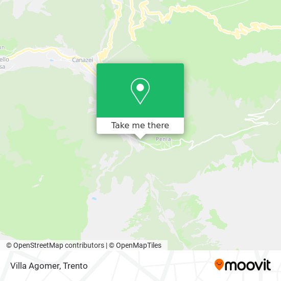 Villa Agomer map