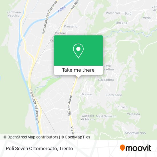 Poli Seven Ortomercato map