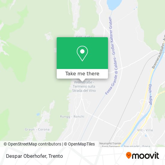 Despar Oberhofer map