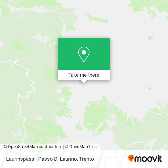 Laurinspass - Passo Di Laurino map