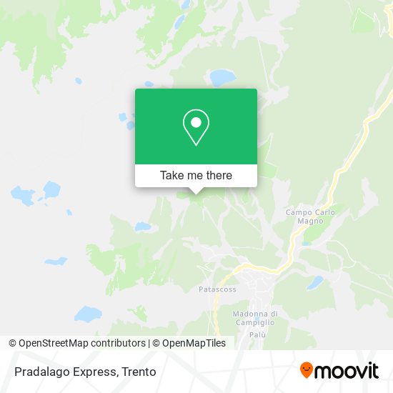 Pradalago Express map