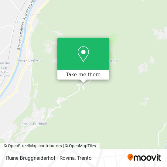 Ruine Bruggneiderhof - Rovina map