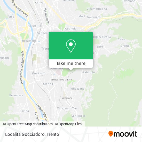 Località Gocciadoro map