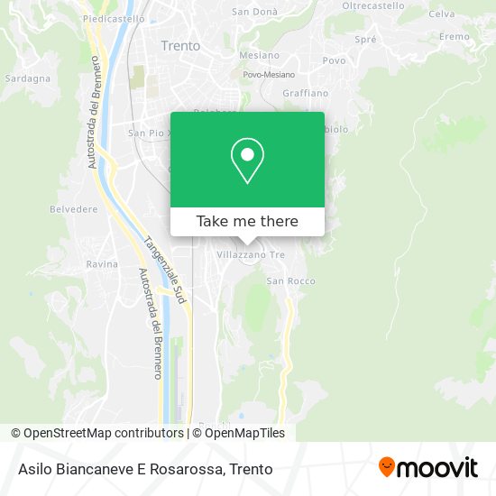 Asilo Biancaneve E Rosarossa map