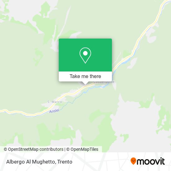 Albergo Al Mughetto map